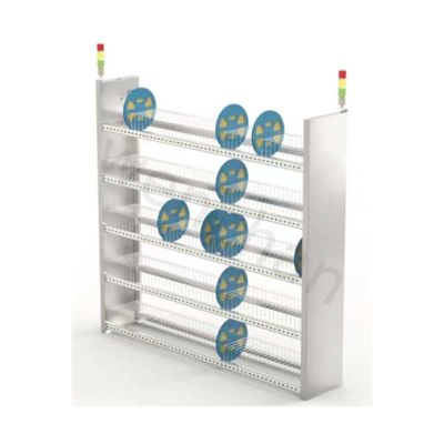 โรงงานผลิตชิ้นส่วนอิเล็กทรอนิกส์ที่ฉลาด SMD Reel Holder Smart Storage Rack
