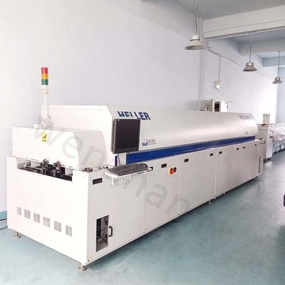Smt Oven Reflow Solder Machine Heller 1809 MK3 เครื่องผสมผสมผสมผสมผสมผสมผสมผสานสําหรับสายเครื่อง Smt