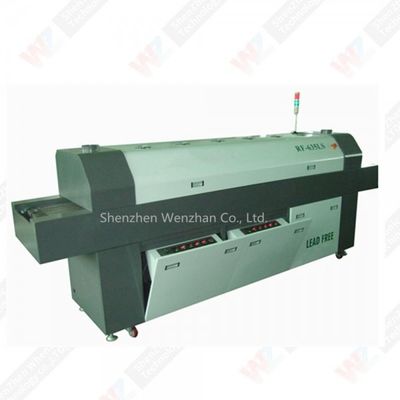 ความแม่นยําสูง 8 โซน Smt Smd Solder Reflow Oven เครื่องเชื่อมสําหรับ PCB การเชื่อม