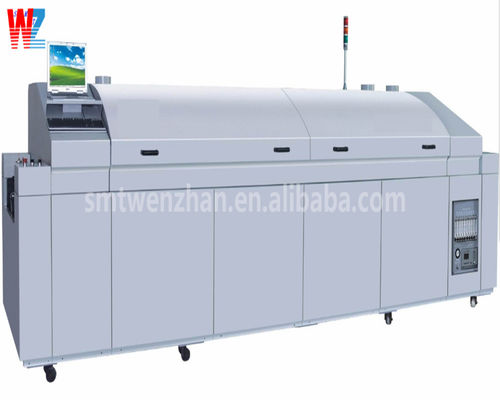 ความประสิทธิภาพสูง Benchtop Reflow Oven ระบบควบคุมอุณหภูมิโซนคู่ การผสมผสานการผสมผสาน PCB SMT