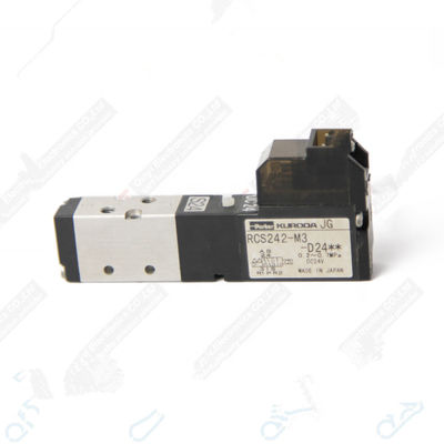 SMT ชิ้นส่วนของเครื่อง Pick And Place Solenoid Valve J6702049A RCS242-M3-D24