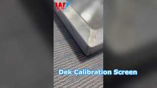 หน้าจอการสอบเทียบชุดประกอบ PCB 134764 DEK